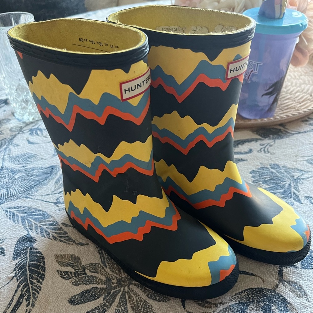 Kids unisex Hunter rain boots